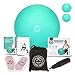 The Birth Ball - Birthing Ball for Pregnancy & Labor - 18 Page Pregnancy Ball Exercises Guide by Trimester - Non Slip Socks - How to Dilate, Induce, Reposition Baby for Mom 65cm