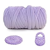 Chunky Yarn for Arm Knitting, guofa 2.2LBS Soft Fleece Yarn for Throw Blanket Pillow, Hand Knitting Bag, Cat Bed and DIY Home Decorations
