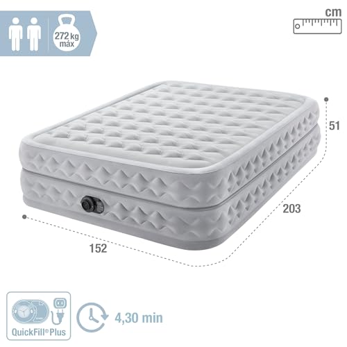 Matelas gonflable Intex Supreme Air Flow électrique 2 places - vue 4