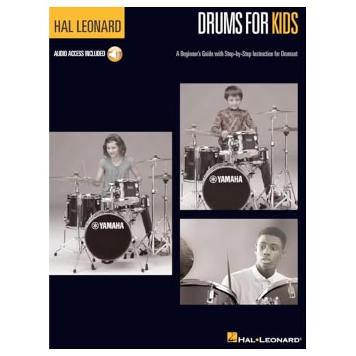 Hal Leonard Drums for Kids: A Beginner's Guide with Step-by-Step Instruction for Drumset