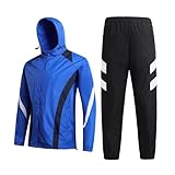 Générique Motorrad-Regenjacke für Herren, wasserdicht, atmungsaktiv, Regenbekleidung im Freien,...