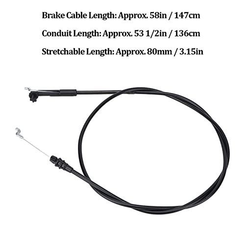 Premium lawn mower brake cable 104-8676, replacement for 22in recycler 20013 20014 20017, and reliable lawn mower parts - Image 4