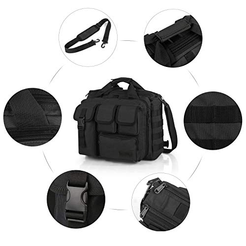 Sealantic Tactical Gun Range Bag,Pistol Shooting Duffle Bag,Padded Shooting Range Bag,Pistol Cases,for Firearm Accessories Storage Handguns and Ammo