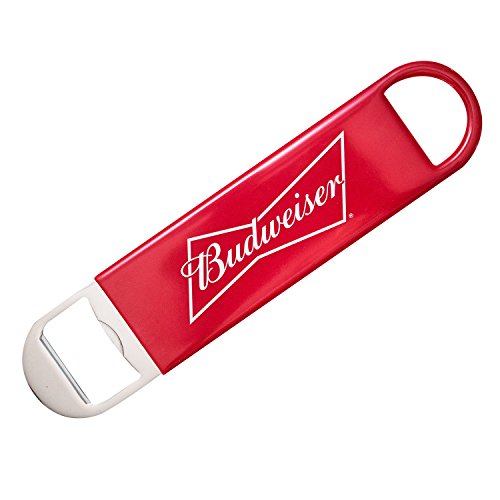 Buweiser - Abrebotellas de goma con revestimiento de pajarita