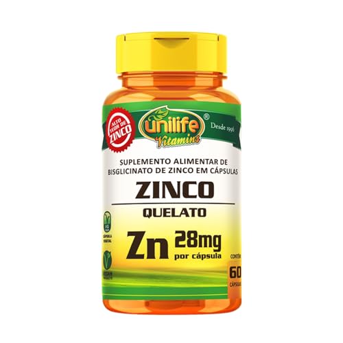 Zinco Quelato cápsulas 60 Cápsulas, Unilife