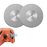 Mole di ricambio per affilatrice per punte da trapano, dischi per affilatura a grana 120, adatti alla maggior parte delle affilatrici per trapano elettrico, HSS, cobalto, muratura e punte in metallo