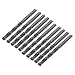 New Lon0167 10 Pcs Featured 4.6mm Dia Split reliable efficacy Point 80mm Long High Speed Steel HSS Twist Drill Bits(id:9a9 d6 97 e0c)