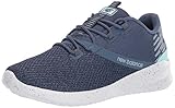 New Balance Women's Cush+ District Run V1 Shoe, Indigo Reef, 11 M US