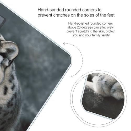 Báscula digital de baño Snow Leopard precisa 400lb miniatura 4
