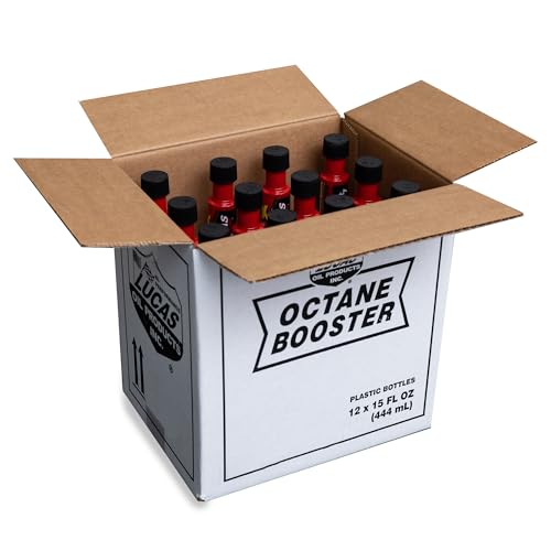 Image of Lucas Oil 10026-PK12 Octane Booster - 15 oz (Pack of 12)