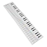 Klavier- & Keyboard-Lehrhilfe Effektive Anfänger-Akkord-Referenz im Großformat-Design