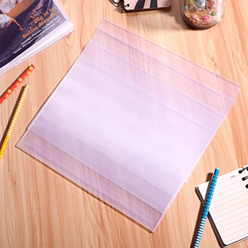 STOBOK Capa De Livro Capas De Livros Transparentes 5 Peças De Capa De Livro Transparente Reutilizáve