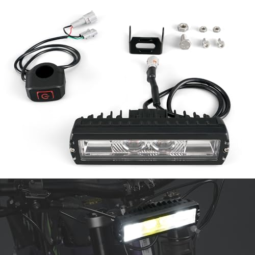 Faro delantero NICECNC para rutas nocturnas en Segway X260 y Sur Ron