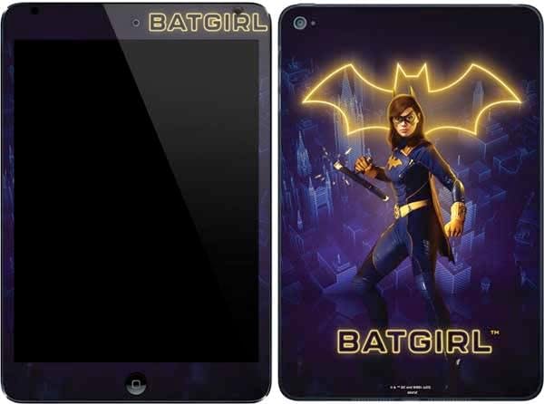 Skinit Decal Tablet Skin Compatible with iPad Mini 4 - Officially Licensed Warner Bros Batgirl Gotham Knights Design