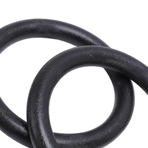Anillas de gimnasia con resistencia 661.38 lb ABS y poliéster miniatura 3