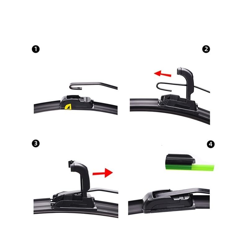 Essuie-glace en caoutchouc souple pour Mini F55 F56 2013-2019 - 5
