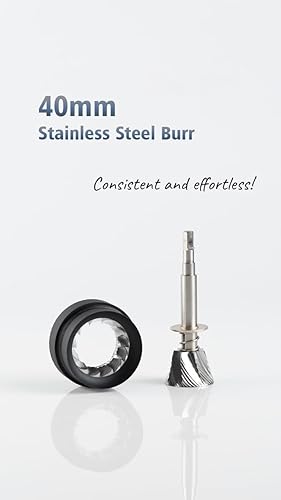 Miniatura 3 de 1Zpresso X-Ultra - Molinillo de café manual, gris espacial, cuerpo de metal resistente bien construido, rebabas de acero inoxidable de montaje,