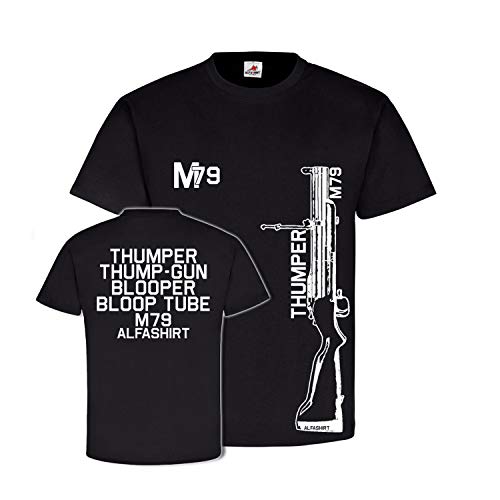 T-shirt M79 Thumper COD noir grande taille XX-Large confortable