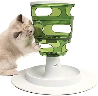 Catit Food Tree karmnik dla kotów, gra zajęciowa dla kotów, interaktywna zabawka dla kotów, 1 sztuka (1 opakowanie)