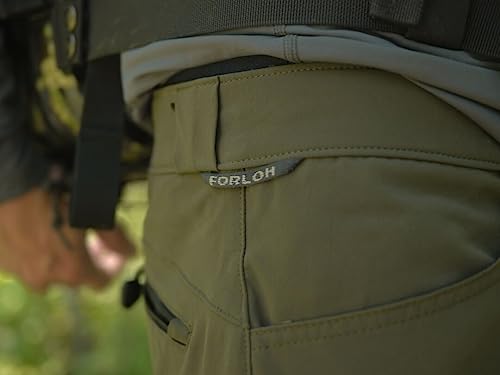 FORLOH Men's SolAir Pants - Lightweight Hiking & Hunting Pants/Superior Sun Protection/Quick-Drying3