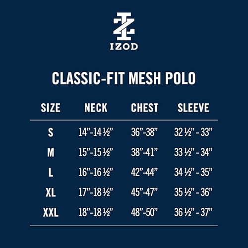 Polo Izod para hombre Swingflex de malla de rendimiento miniatura 6