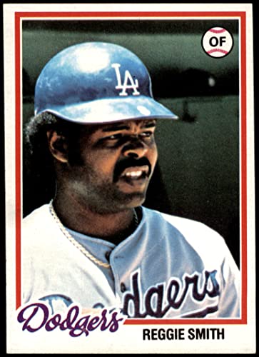 1978 Topps #168 Reggie Smith Los Angeles Dodgers (Baseball Card) NM Dodgers