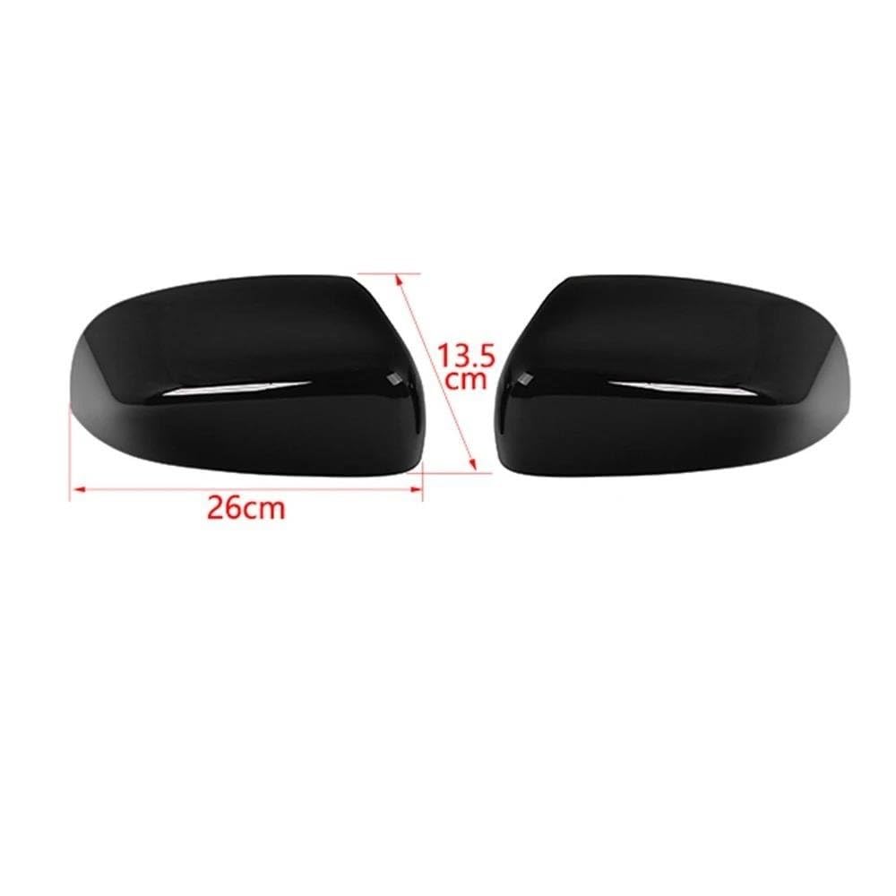 Calotte specchietti per Jeep per Compass 2017-2023 per Cherokee 2014-2023 ABS Nero Accessori Auto Auto Vista Posteriore Ala Specchio cap Borsette Copertura Alloggiamento dello Specchio