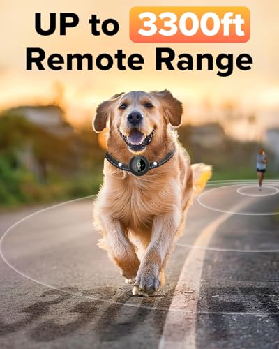 Image of XDX 2-in-1 Dog Shock Collar & Bark Collar - 3300FT Dog Training Collar with Remote, Automatic Anti-Barking, 5 Adjustable Sensitivity Levels, IP67 Waterproof E-Collar for Small Medium Large Dogs