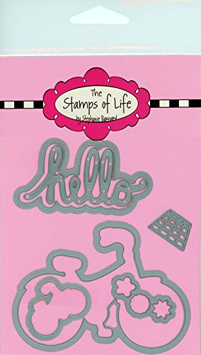 Bicycle Die Cuts for Card-Making and Scrapbooking Supplies and DIY Crafts by The