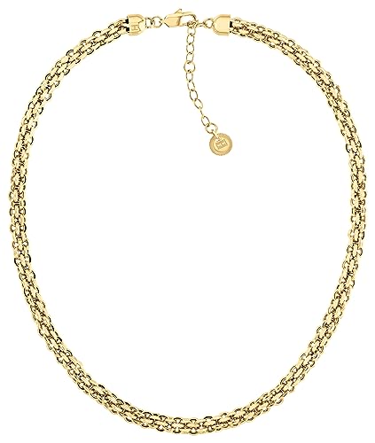 Parure Tommy Hilfiger femme or 23K l'idée cadeau d'anniversaire idéale