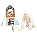 Terra by Battat â€“ Playset for Figurines â€“ Electronic Toy Gorilla â€“ Jungle Playset â€“ Animal Toys â€“ 3 Years + â€“ Gorilla Expedition Snowflake