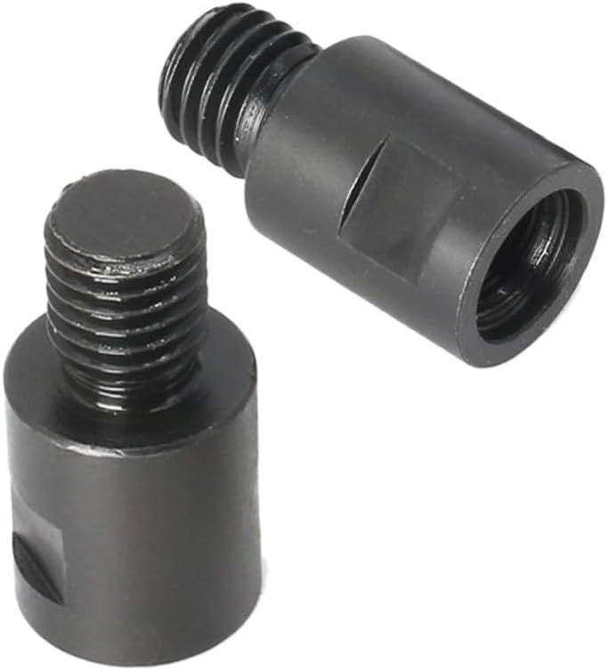 Grinder Adapter for M14 and 5/8-11 Thread Compatibility Used with Core Drill Bits and Profile Wheels(5/8 to)