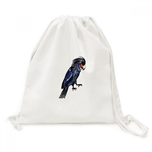 Deep blue parrot sac de base original pour un cadeau de voyage unique