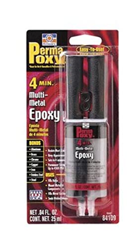 Permatex 84109 1 Oz Steel & Aluminum Auto Epoxy