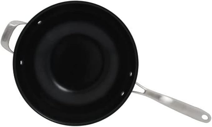 Cuisinart Wok antiadherente 12 pulgadas con tapa de vidrio miniatura 3