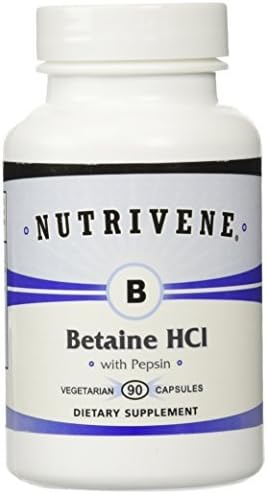 Nutrivene - Betaine HCl with Pepsin by Nutrivene
