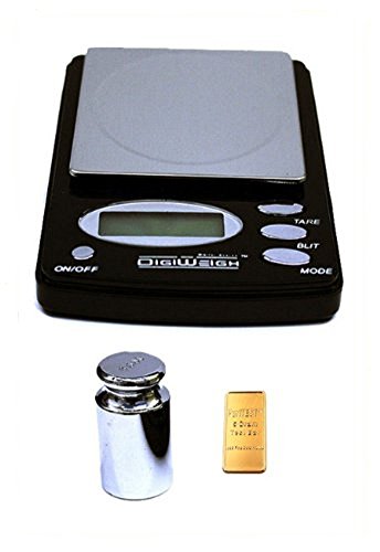 Digiweigh Jeweler s Scale 100 X 0.01g Weigh Gold Silver Diamond Gemstone Jewelry, Bronze, Penny, Cleaned