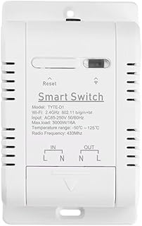 Intelligenter Temperaturregler Schalter Temperaturschalter Leistungsüberwachung Tuya 16A 3000W mit Thermostatsonden-Sensor für Fischbecken Gewächshaus