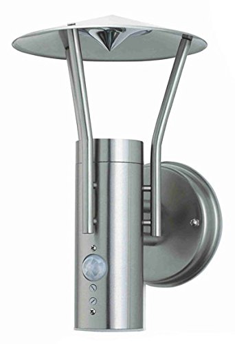 Außenleuchte Gartenlampe Garten LED E27 Edelstahl Lampe Wandleuchte Außenlampe (Calgary WS) Cover