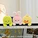 Ditucu Palm-Sized Bunny Stuffed Animals Cute Soft Rabbit Plush Doll Small Plushies Toys Gifts for Kids Pink 6 inch