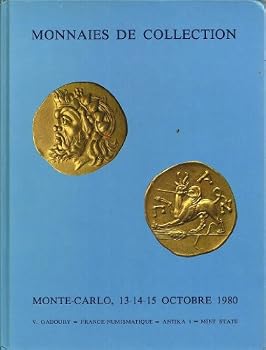 Hardcover MONNAIES DE COLLECTION, MONTE CARLO , 13 14 15 OCTOBRE 1980 [French] Book