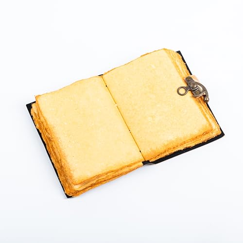 Image of CRAFT JUNKY Vintage Leather Journal Diary for Women and Men Travel Diary Notebook for Writing Deckle Edge Paper