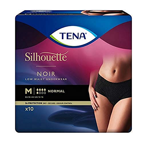 Tena Silhouette Normal Noir Medium