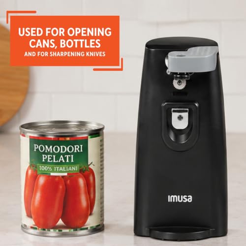 IMUSA Black Electric Can Opener with Bottle Opener & Knife Sharpener by Imusa - Used condition - Image 5