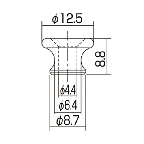 Allparts Pk0140023 Bell Knobs (Set Of 2) (Black) #TOP1