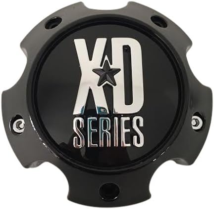 XD SERIES KMC 1079L145AGB 1079L145A LG0811-31 Gloss Black Center Cap 5 Lug