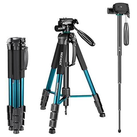 Neewer Tragbarer 177 Zentimeter Aluminium Legierung Kamera Stativ Einbeinstativ Cover