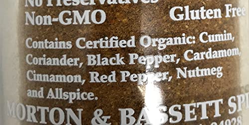 Morton & Bassett Organic Garam Masala, 1.9 Oz #TOP3