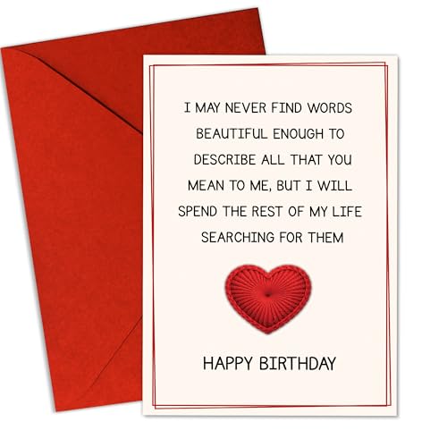 Podagree (5.3x8�C���`) ���}���`�b�N �o�[�X�f�[�J�[�h I May Never Find Words Beautiful Enough Love ���b�Z�[�W �~�j�}���X�g���b�h�n�[�g�f�U�C�� �p�[�g�i�[�ւ̊Â��Z���`�����^���O���[�e�B���O�J