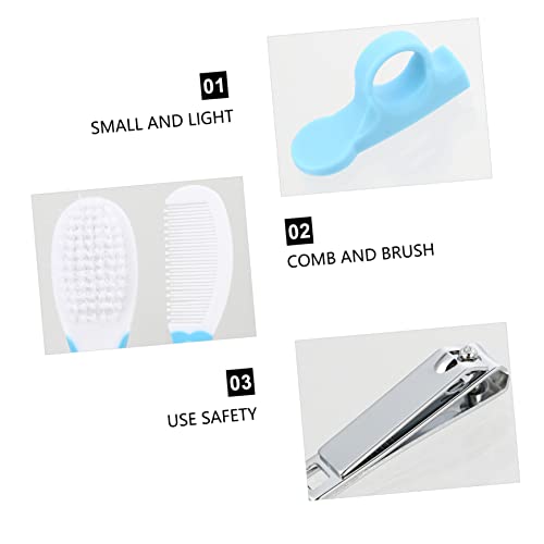 DOITOOL 1 Conjunto/6 Pçs Conjunto De Cuidados Com O Bebê Kits De Unhas Conjunto De Pedicure Infantil